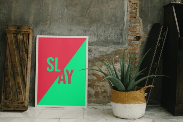 Slay, Digital Art, Wall Art, Instant Download, Digital download, Home Decor, Office Decor - Image 5