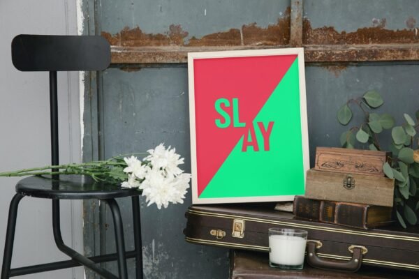 Slay, Digital Art, Wall Art, Instant Download, Digital download, Home Decor, Office Decor - Image 6
