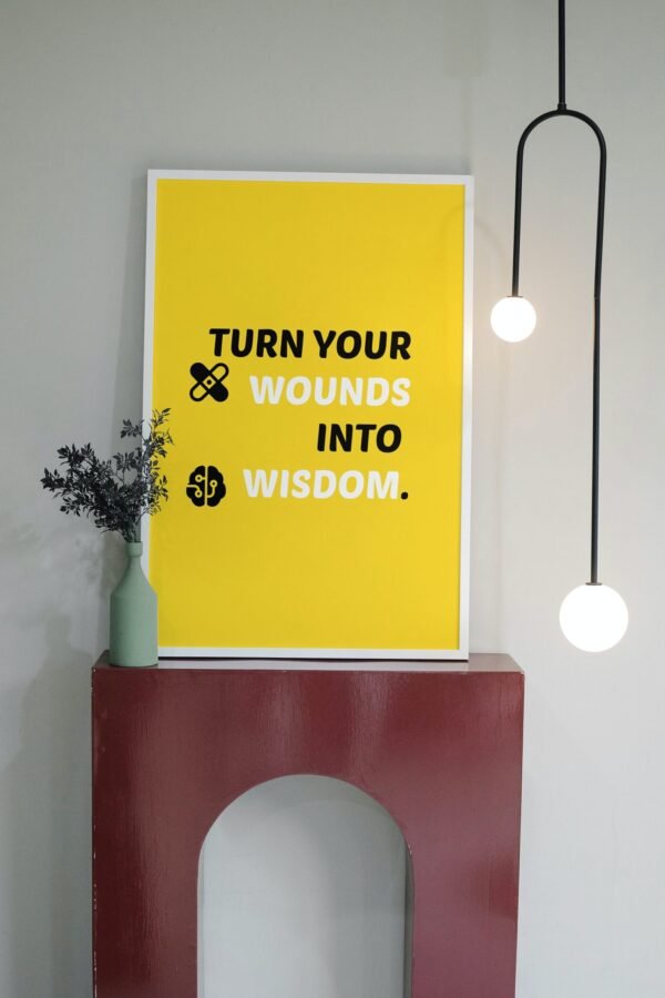 Turn Your Wounds Into Wisdom, Turn Your Wounds Into Wisdom Wall Art, Turn Your Wounds Into Wisdom Digital Art, Digital Download - Image 5