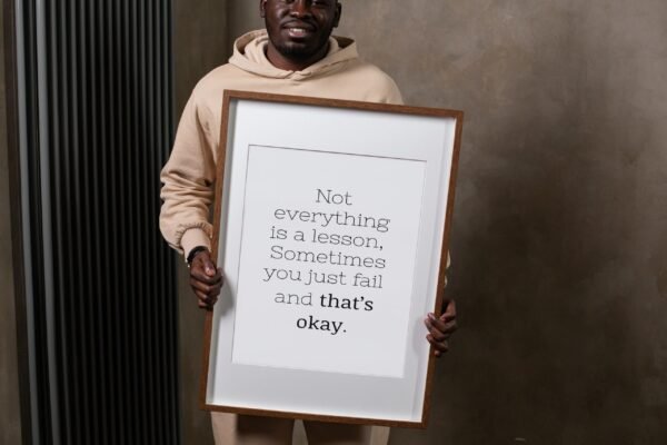 Not everything is a lesson-Sometimes you just fail and that's okay, Wall Art, Digital Art, Digital Download, Home Decor - Image 3