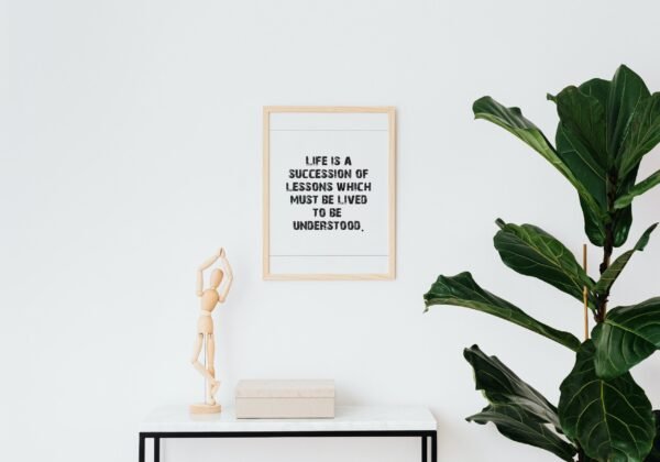 Life Is A Succession Of Lessons Which Must Be Lived To Be Understood, Wall Art, Digital Art, Digital Download, Digital Poster - Image 2