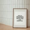 Life Is A Succession Of Lessons Which Must Be Lived To Be Understood, Wall Art, Digital Art, Digital Download, Digital Poster - Image 4