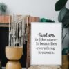 Kindness Is Like Snow-It Beautifies Everything It Covers, Kindness Is Like Snow-It Beautifies Everything It Covers Wall Art, Digital Art - Image 3