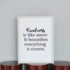 Kindness Is Like Snow-It Beautifies Everything It Covers, Kindness Is Like Snow-It Beautifies Everything It Covers Wall Art, Digital Art - Image 5