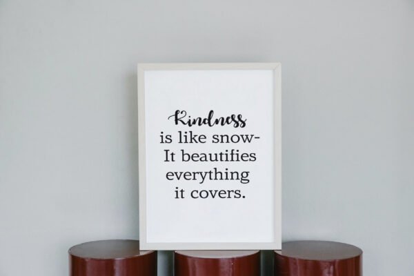Kindness Is Like Snow-It Beautifies Everything It Covers, Kindness Is Like Snow-It Beautifies Everything It Covers Wall Art, Digital Art - Image 5