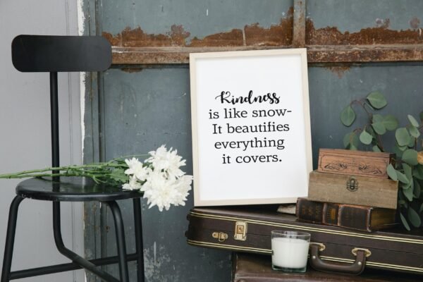 Kindness Is Like Snow-It Beautifies Everything It Covers, Kindness Is Like Snow-It Beautifies Everything It Covers Wall Art, Digital Art - Image 9