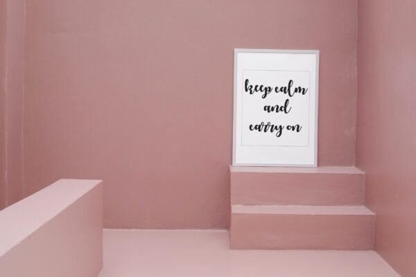 Keep calm And Carry On, Keep calm And Carry On Digital Art, Keep calm And Carry On Wall Art, Keep calm And Carry On Digital Download - Image 2