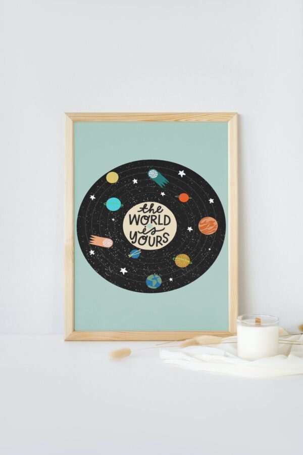 The World Is Yours, The World Is Yours Digital Art, The World Is Yours Digital Download, The World Is Yours Digital Poster