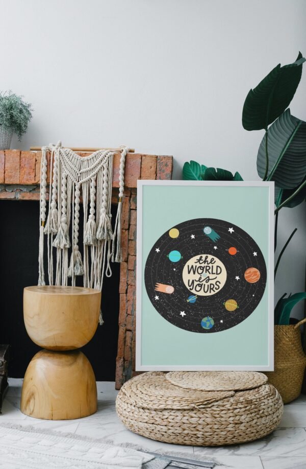The World Is Yours, The World Is Yours Digital Art, The World Is Yours Digital Download, The World Is Yours Digital Poster - Image 8