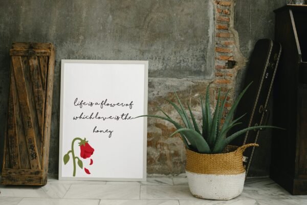 Life Is A flower Of Which Love Is The Honey, Life Is A flower Of Which Love Is The Honey Digital Art - Image 3