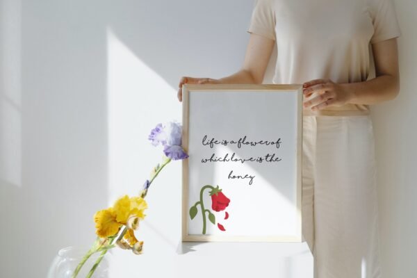 Life Is A flower Of Which Love Is The Honey, Life Is A flower Of Which Love Is The Honey Digital Art - Image 5