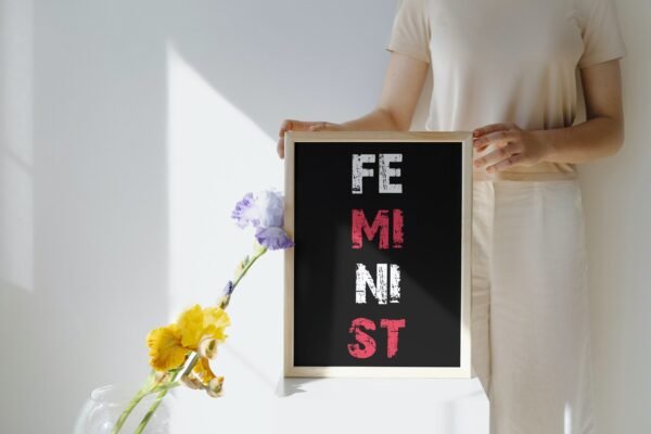 Feminist, Feminist Wall Art, Feminist Digital Art, Feminist Digital Poster, Feminist Digital download - Image 3