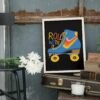 Roll With It, Roll With It Digital Art, Roll With It Wall Art, Roll With It Digital download, Roll With It Digital Poster - Image 4