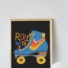 Roll With It, Roll With It Digital Art, Roll With It Wall Art, Roll With It Digital download, Roll With It Digital Poster - Image 9