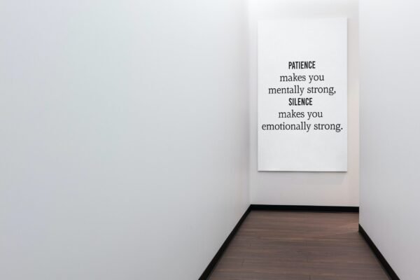 PATIENCE makes you mentally strong-SILENCE makes you emotionally strong, Wall Art, Digital Art, Home Decor, Digital Download - Image 7