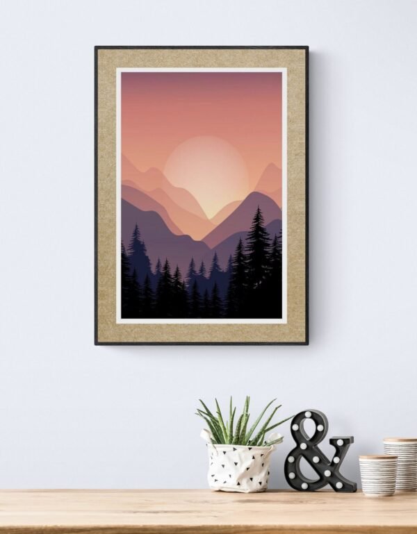 Landscape, Typography Wall Art, Instant Download, Digital Download, Typography Prints - Image 4