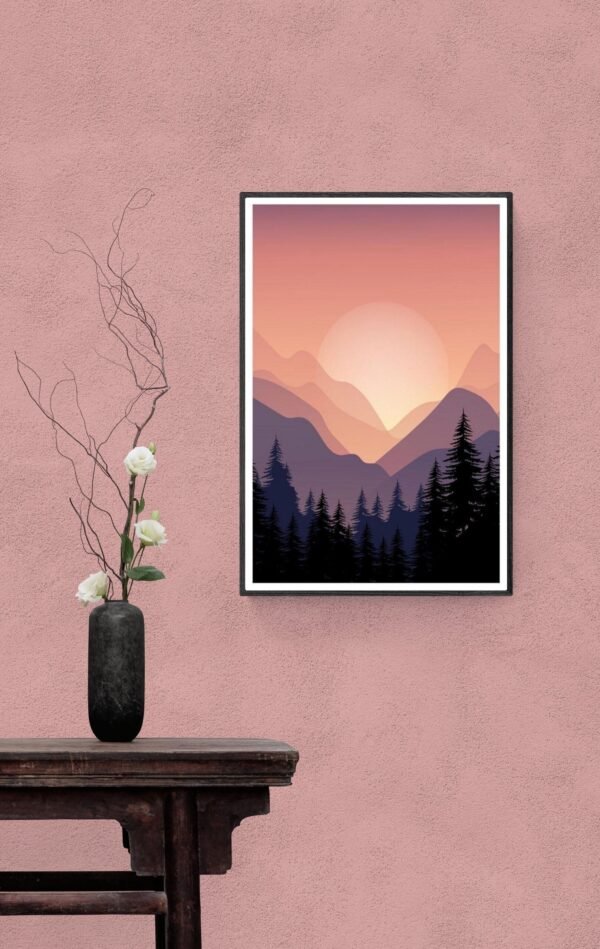 Landscape, Typography Wall Art, Instant Download, Digital Download, Typography Prints - Image 6
