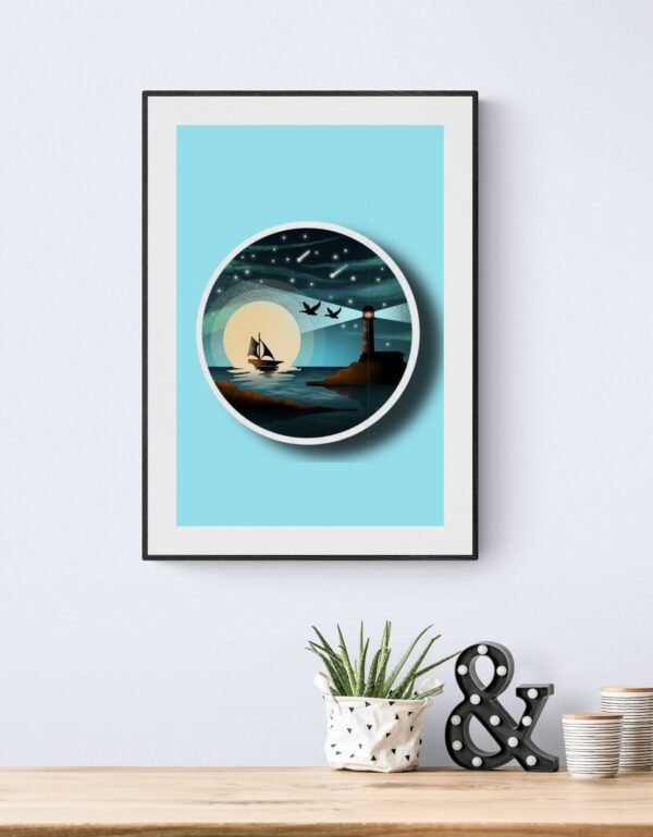 Landscape, Typography Wall Art, Instant Download, Digital Download, Typography Prints - Image 4