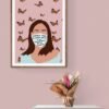 Wearing A Mask To Protect Others Is An International Act Of Kindness, Face Mask Svg, Wear Mask Printable, Digital Download - Image 5