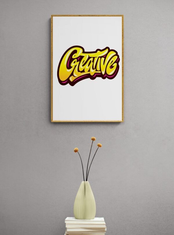 Creative, Typography Wall Art, Instant Download, Digital Download, Typography Prints - Image 4