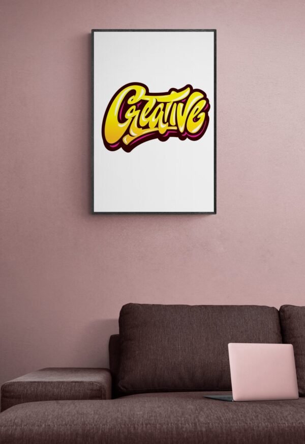 Creative, Typography Wall Art, Instant Download, Digital Download, Typography Prints - Image 5