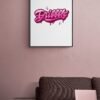 Dribble, Typography Wall Art, Instant Download, Digital Download, Typography Prints - Image 5