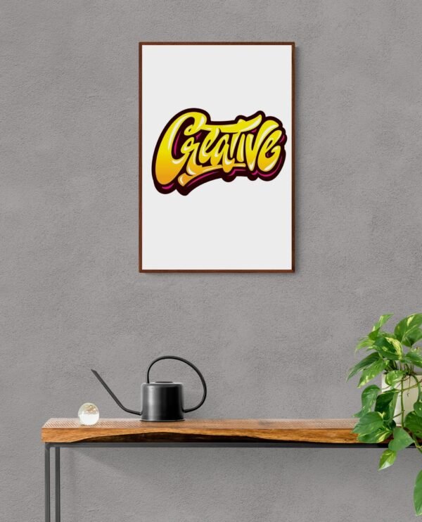 Creative, Typography Wall Art, Instant Download, Digital Download, Typography Prints - Image 9