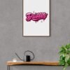 Dribble, Typography Wall Art, Instant Download, Digital Download, Typography Prints - Image 9