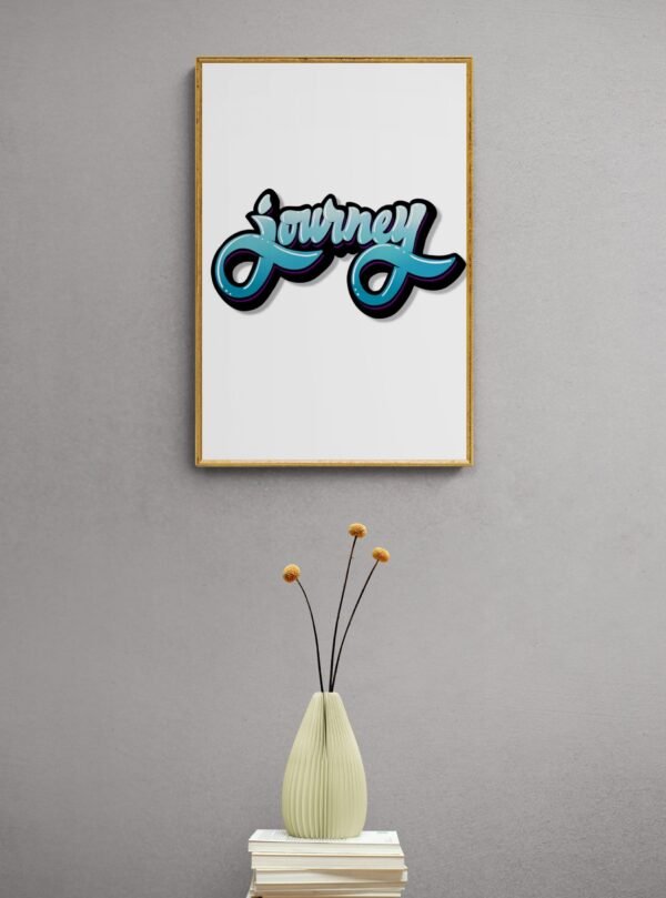 Journey, Typography Wall Art, Instant Download, Digital Download, Typography Prints - Image 4