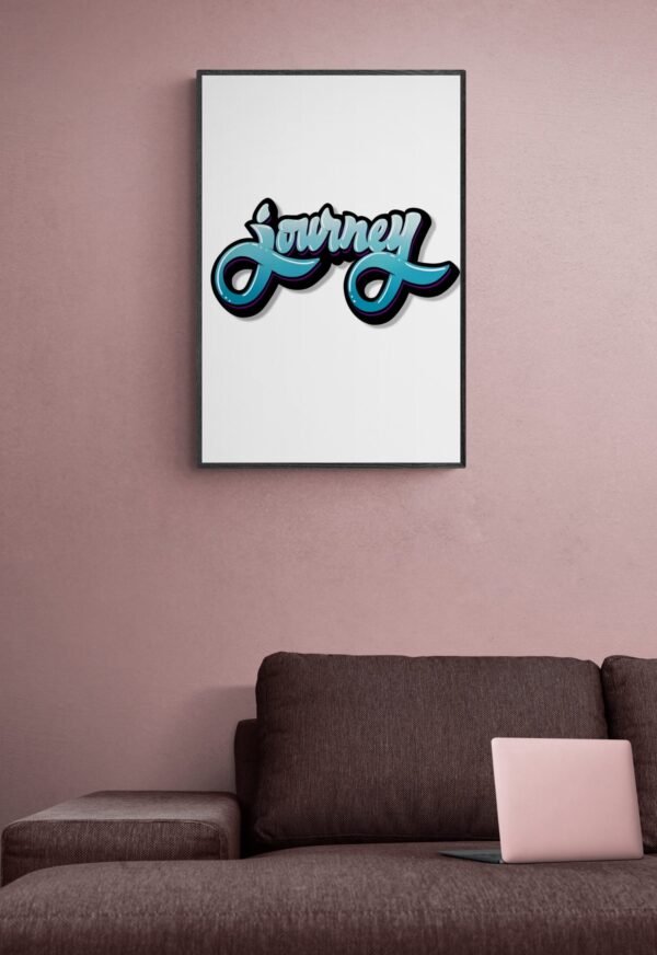 Journey, Typography Wall Art, Instant Download, Digital Download, Typography Prints - Image 5
