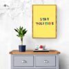 Stay Positive, Typography Wall Art, Instant Download, Digital Download, Typography Prints - Image 8