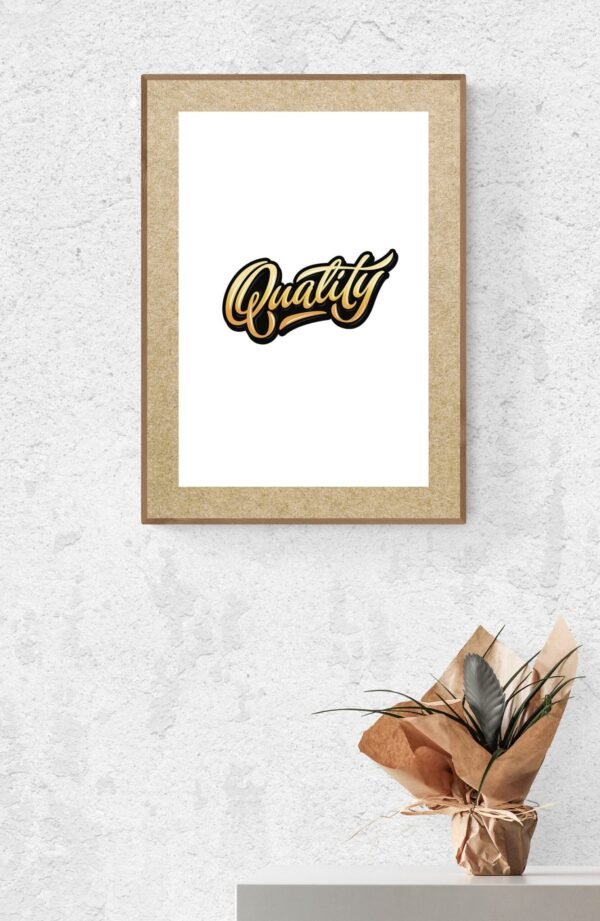 Quality, Typography Wall Art, Instant Download, Digital Download, Typography Prints - Image 5