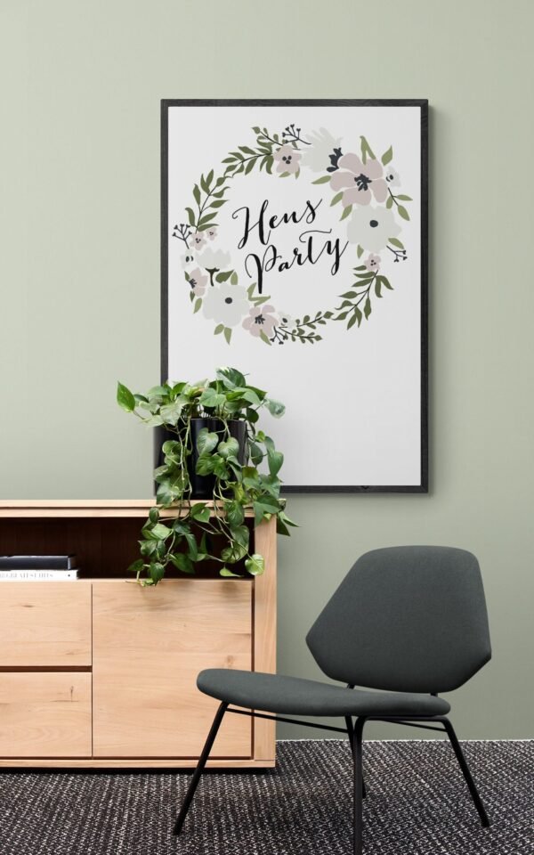 Hens Party, Party Posters, Digital Download, Instant Download, Hens Party Wall Art, Hens Party Decorations,  Hens Party Background - Image 8