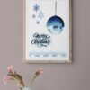 Merry Christmas Wall Art, Digital Download, Christmas Printable, Instant Prints, Christmas Party Background, Christmas Wall Frames, Wall Art