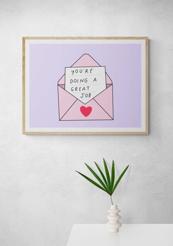 You're Doing A Great Job, Inspirational Poster, Motivational Svg, Digital Download - Image 8