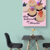 Cupcakes Are Muffins Who Believe In Miracles, PRINTABLE Art, Home Decor Cupcakes Wall Art - Image 5