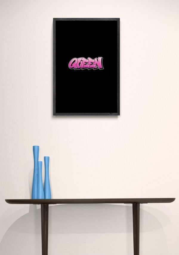 Queen, Typography Wall Art, Instant Download, Digital Download, Typography Prints - Image 7