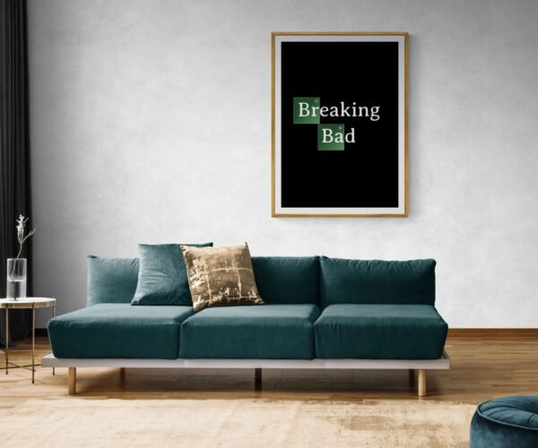 Breaking Bad Printable, Instant Download, Breaking Bad Wall Poster, Breaking Bad Wall Hanging, Digital Download,  TV Show Wall Art - Image 8