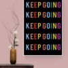 Keep Going Wall Art, Keep Going Print, Printable Wall Art, Digital Download, Colorful Print Art Quote, Keep Going Poster, Typography Print - Image 8