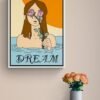 Dream Wall Art, Printable Inspirational Quote, Empowered Women, Printable Wall Art, Digital Download - Image 3