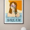 Dream Wall Art, Printable Inspirational Quote, Empowered Women, Printable Wall Art, Digital Download - Image 4