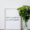 Believe In Yourself, Believe In Yourself Digital Art, Believe In Yourself Printable, Wall Art, Motivational Wall Art - Image 3