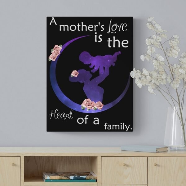 A Mother's Love Is The Heart Of A Family Print Art, Home Decor, Digital Download, Mother's Day Gift - Image 3