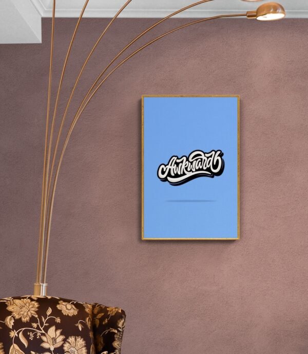 Awkward, Typography Wall Art, Instant Download, Digital Download, Typography Prints, Life Moments - Image 8