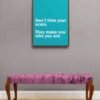 Don't hide your scars, They make you who you are, Typography Wall Art, Instant Download, Digital Download, Typography Prints