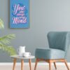 You are always in my mind , Typography Wall Art, Instant Download, Digital Download, Typography Prints - Image 9
