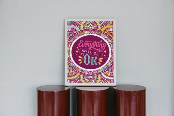 Everything Will Be Ok, Everything Will Be Ok Wall Art, Digital Download, Everything Will Be Ok Poster, Everything Will Be Ok Hanging