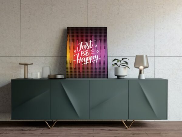 Just Be Happy, Just Be Happy Wall Art, Just Be Happy Digital Art, Digital Art, Just Be Happy Poster, Just Be Happy Printable - Image 4