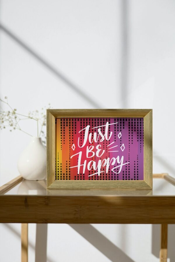 Just Be Happy, Just Be Happy Wall Art, Just Be Happy Digital Art, Digital Art, Just Be Happy Poster, Just Be Happy Printable - Image 5