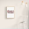 Hello November, Typography Wall Art, Instant Download, Digital Download, Typography Prints - Image 3